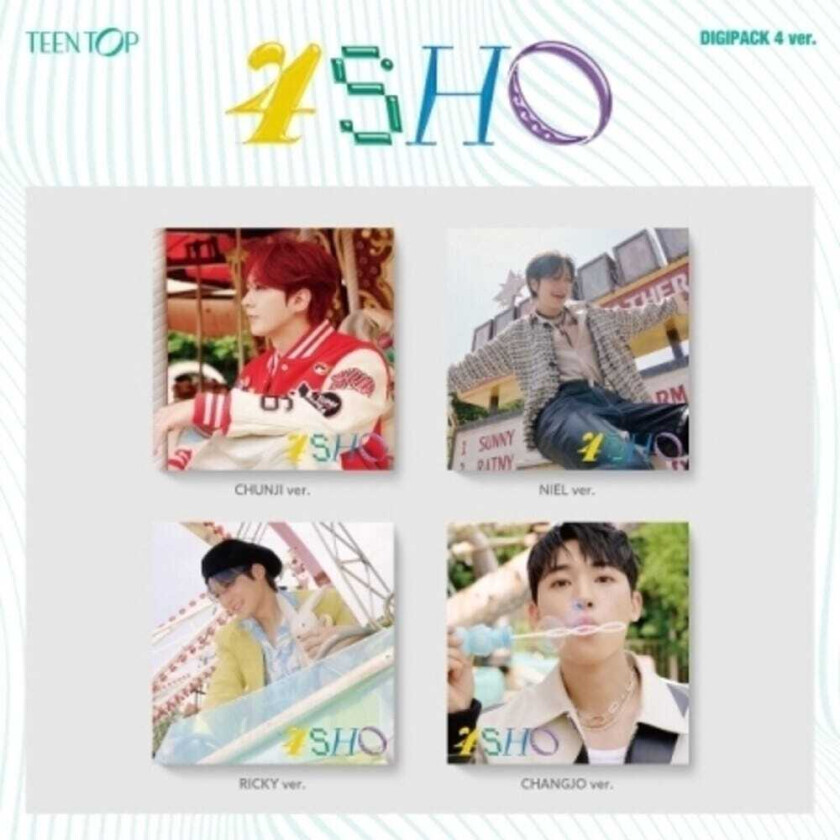 Teen Top 4sho Random Cover CD