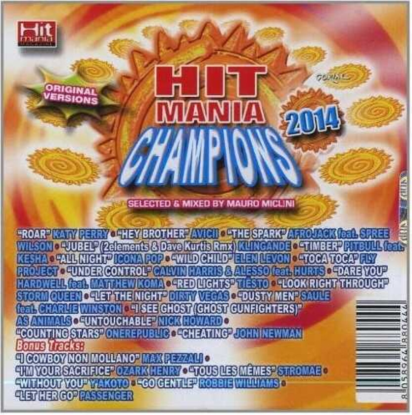 Diverse Artister Hit Mania Champions 2017 CD