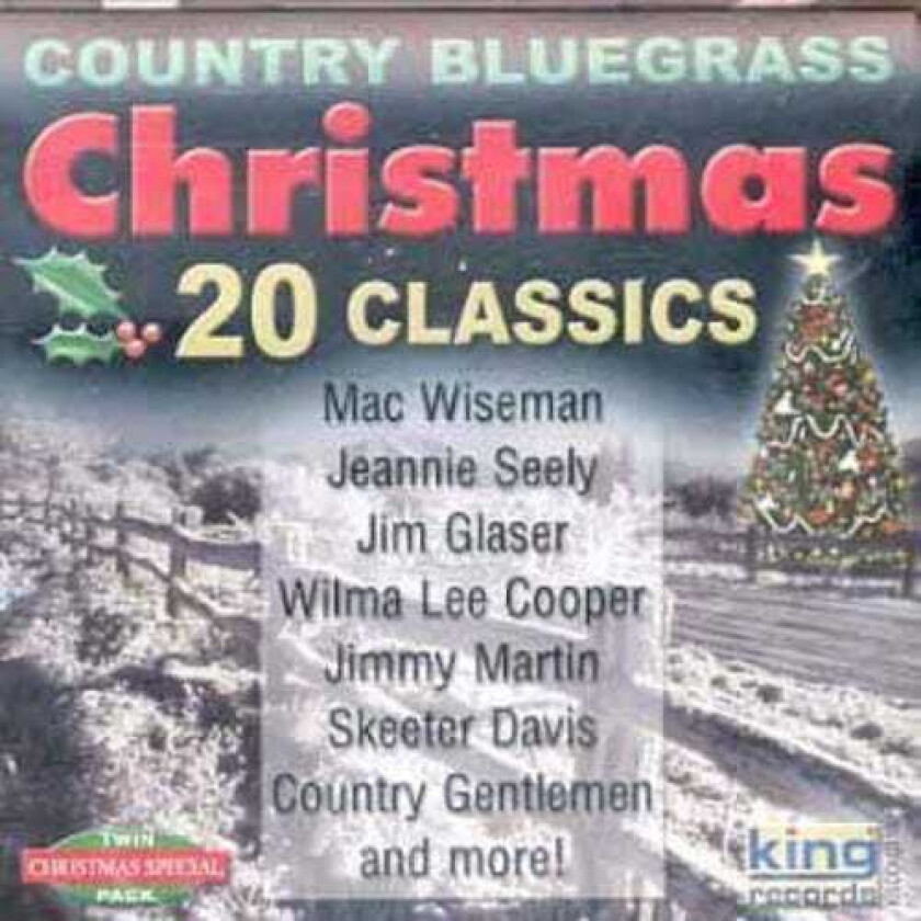 Grand Ole Opry Stars 20 Country Bluegrass Christmas Song CD