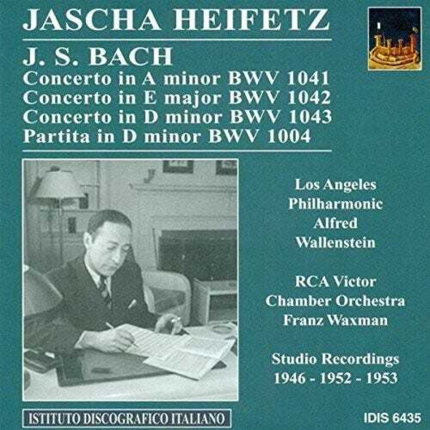 Heifetz Violin Musicbwv CD