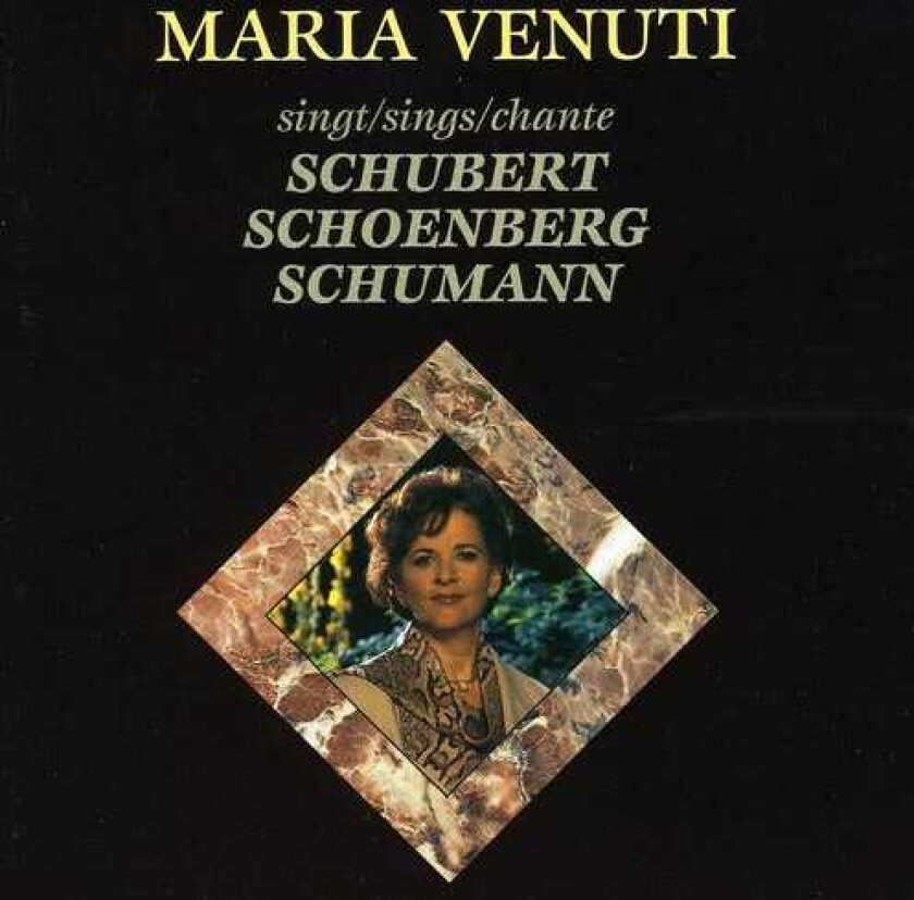 Maria Venuti Maria Venuti Sings Schubert CD