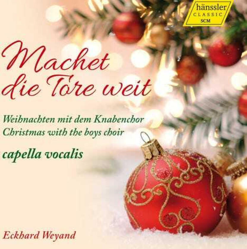 Thiel, Capella Vocalis, Weyand Machet Die Tore Weitchristmas With The Boys Choir CD