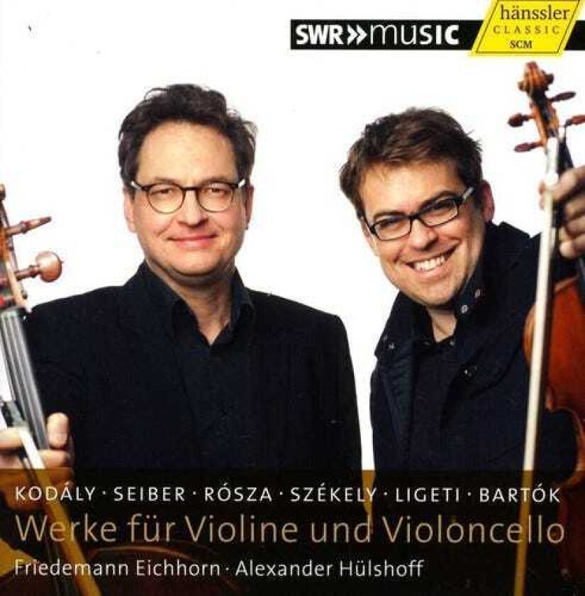 Alexander H Lshoff, Alexander Hulshoff, Friedemann Eichhorn, Matyas Seiber, Miklós Rózsa, Zoltán Székely Works For Violine & Violoncello CD
