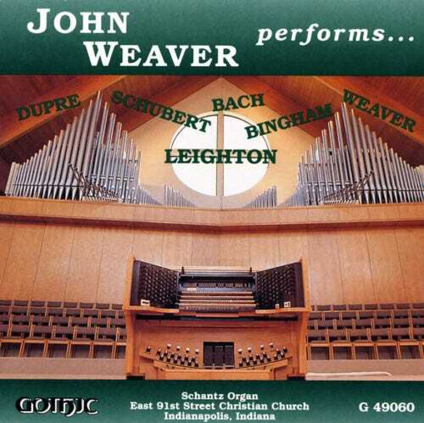 John Weaver Organ Recital CD