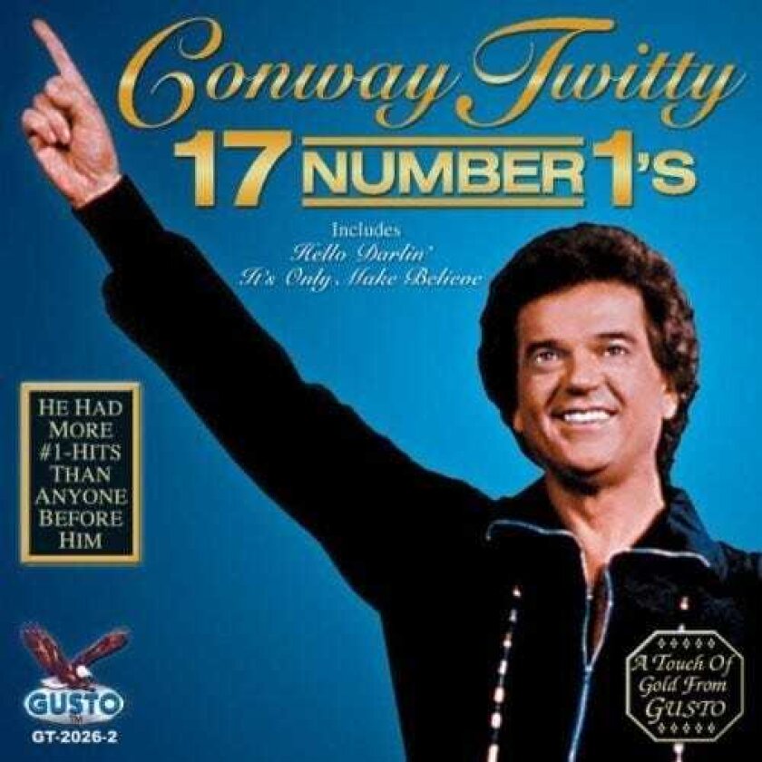 Conway Twitty 17 Number 1s CD