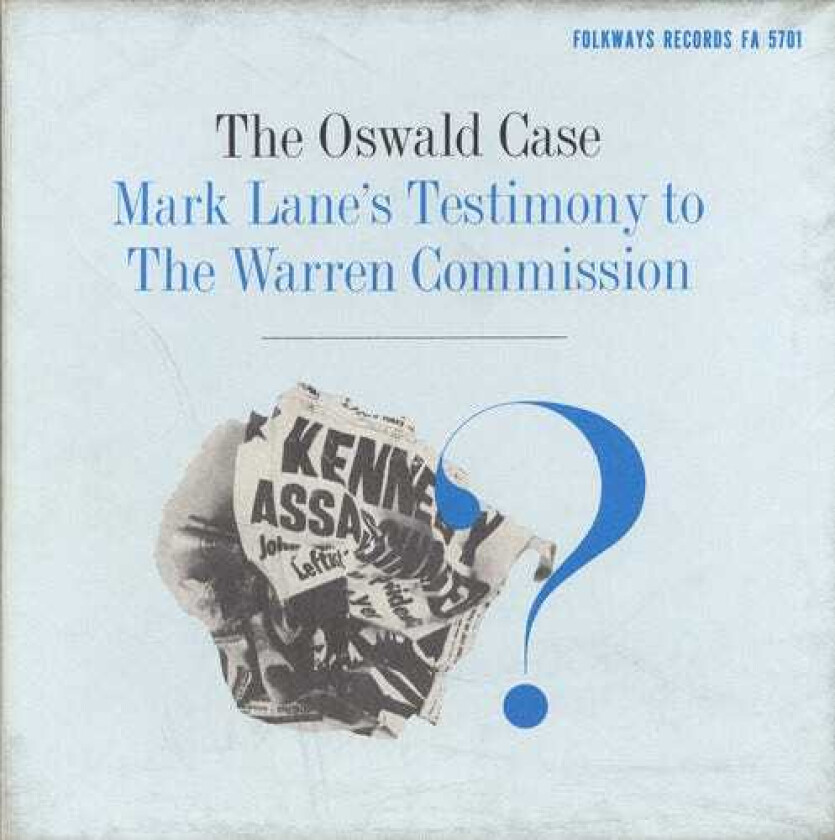 Mark Lane Oswald Case: Mark Lane's Testimony CD