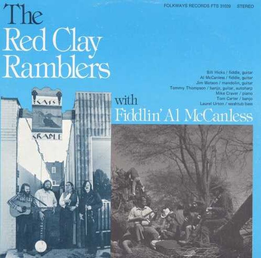 The Red Clay Ramblers Red Clay Ramblers With Fiddlin' Al Mccanless CD