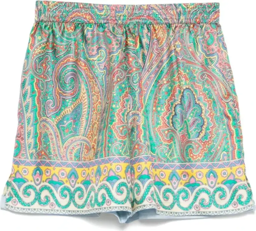 Etro, Dame, Shorts, Flerfarget, S