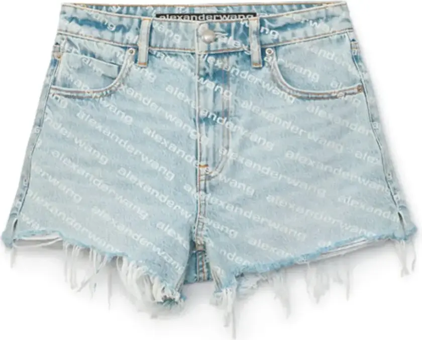 Alexander Wang, Dame, Shorts, Blå, W28