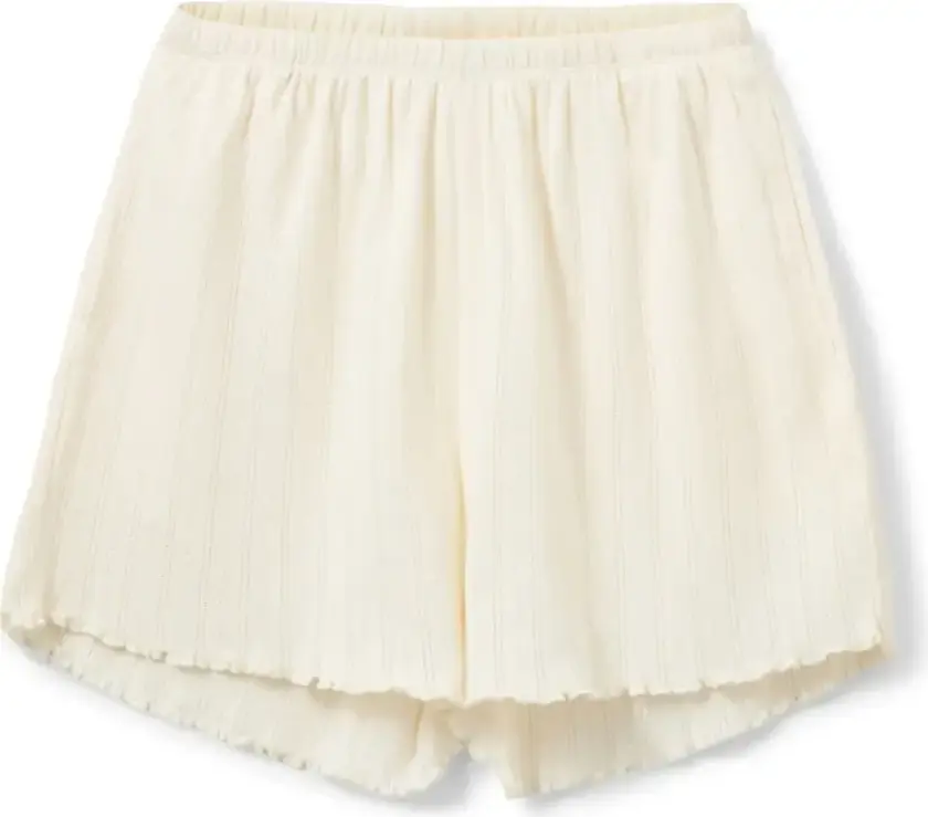 Dame, Shorts, Hvit, XS