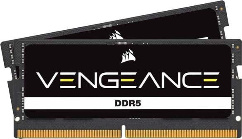 Vengeance SODIMM DDR5-5600 - 96GB - CL48 - Dual Channel (2 pcs) - Intel XMP - Svart