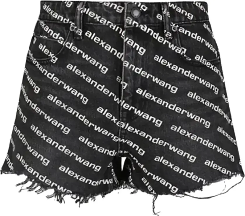 Alexander Wang, Dame, Shorts, Svart, W28