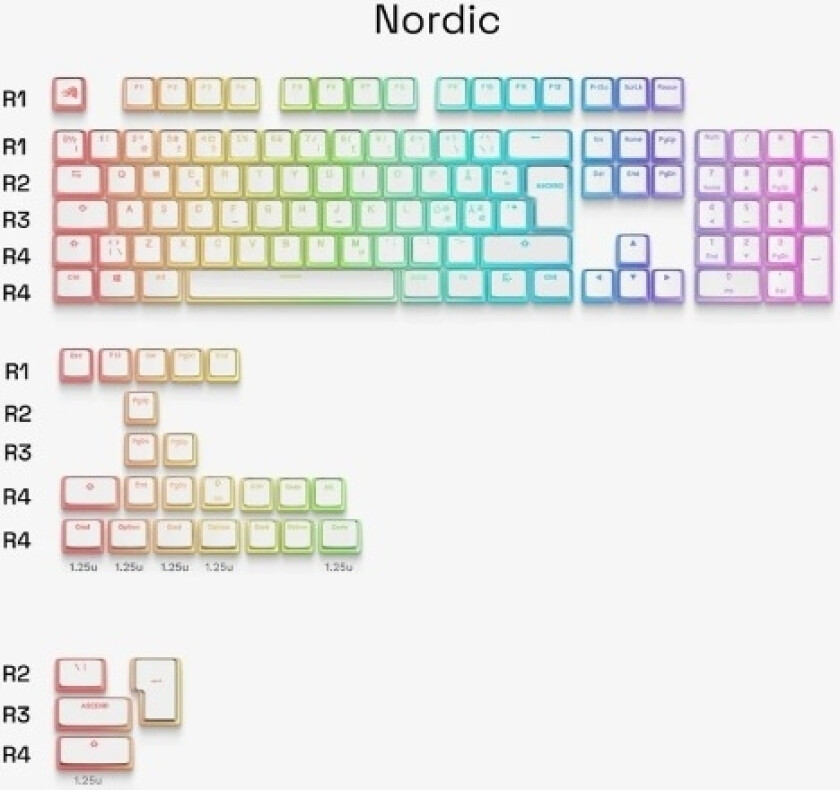 Aura V3 white, 131 (nordisk)