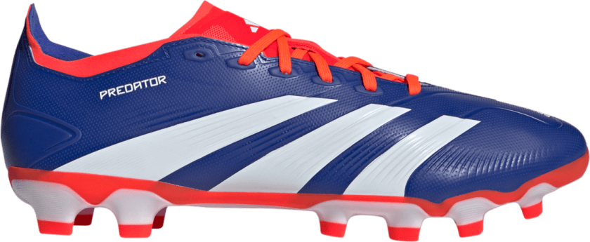 adidas Predator League MG Q3 24, fotballsko gress og kunstgress, unisex LUCBLU/FTWWHT/SOLRED