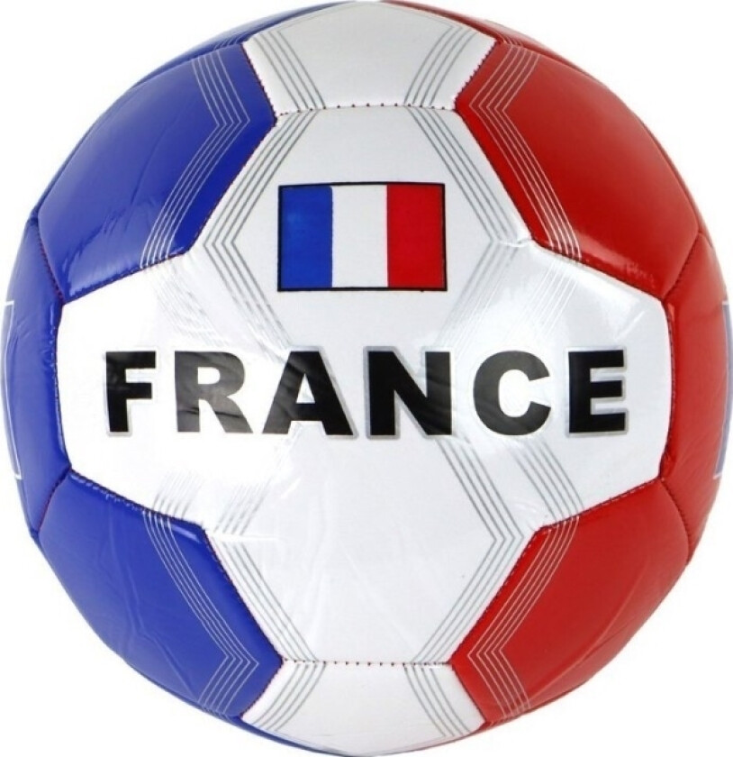 Leantoys Fotball Frankrike Flagg 24Cm Størrelse 5 Lean Leker