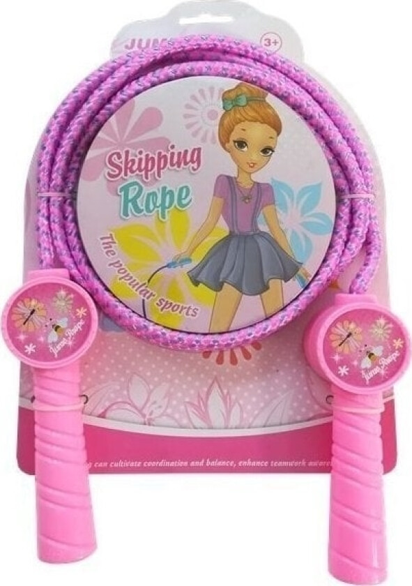 Leantoys Rope Jump Rope For Children Arcade Game Pink