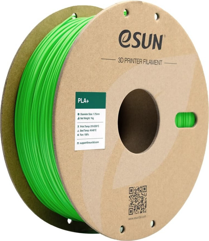 eSUN PLA+ 1.75mm 1kg - Peak Green
