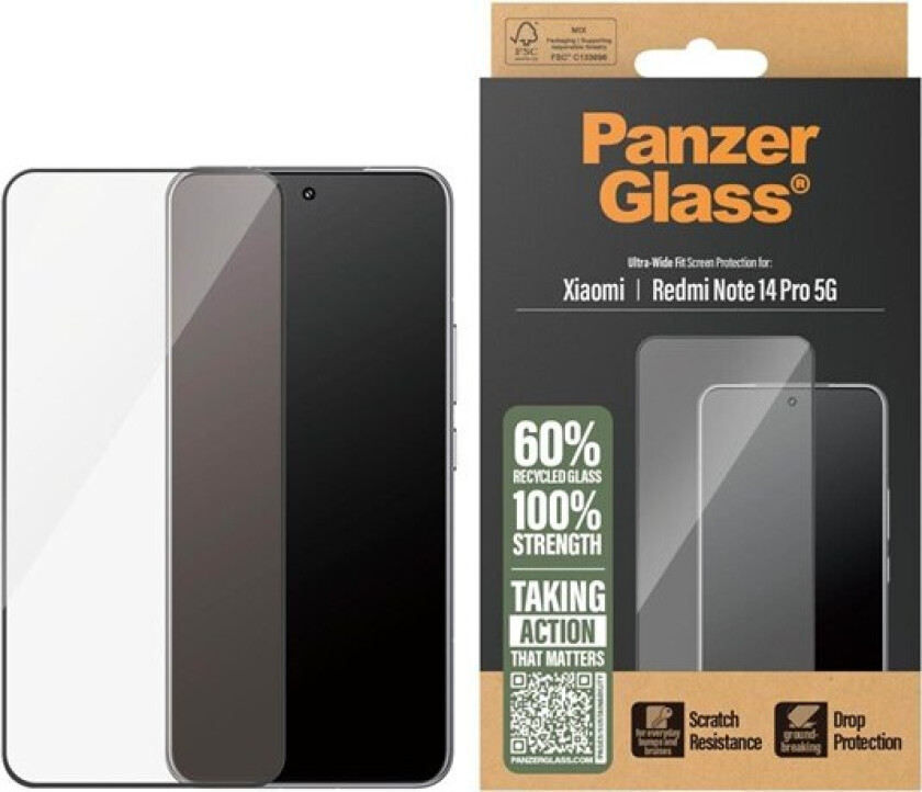 Screen Protector Xiaomi Redmi Note 14 Pro 5G | Ultra-Wide Fit