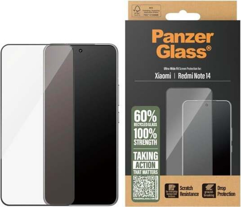 Screen Protector Xiaomi Redmi Note 14 | Ultra-Wide Fit