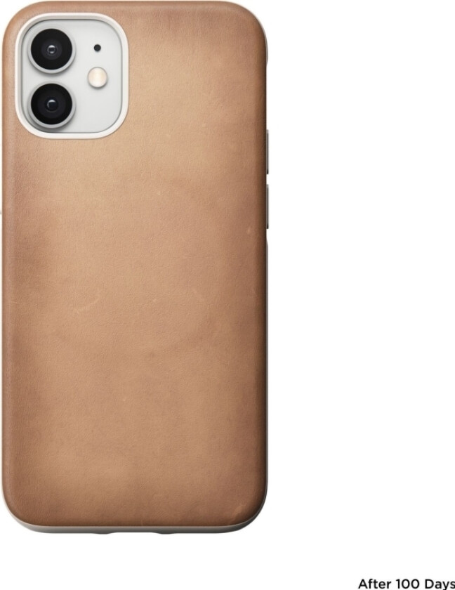 Deksel Nomad Modern Deksel Magsafe Naturskinn Iphone 12 Mini