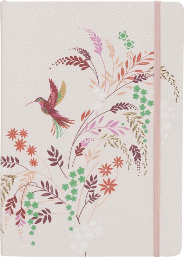 Notatbok B5 m/strikk Hummingbird