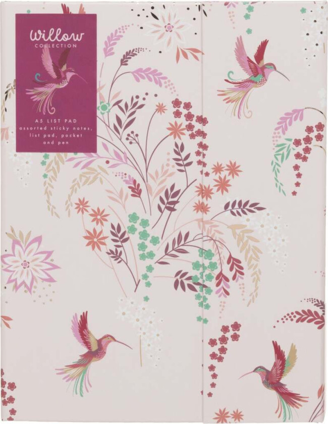 List pad notatbok A5 m/ penn Hummingbird