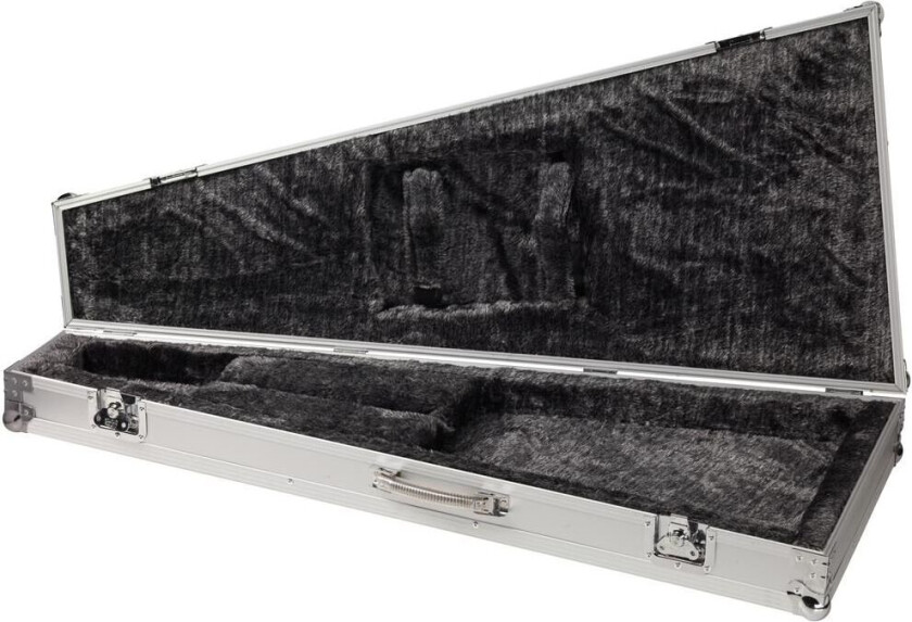 Proline Electric Guitar Flight Case (Wh-1 / Fv-Style) - Silver