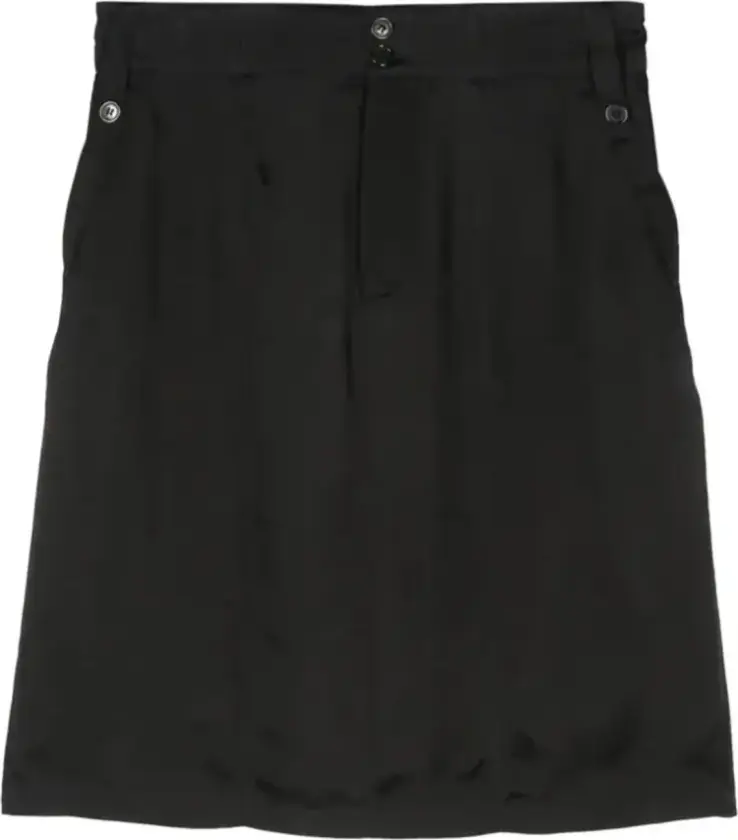 Dame, Skjørt, Svart, XL