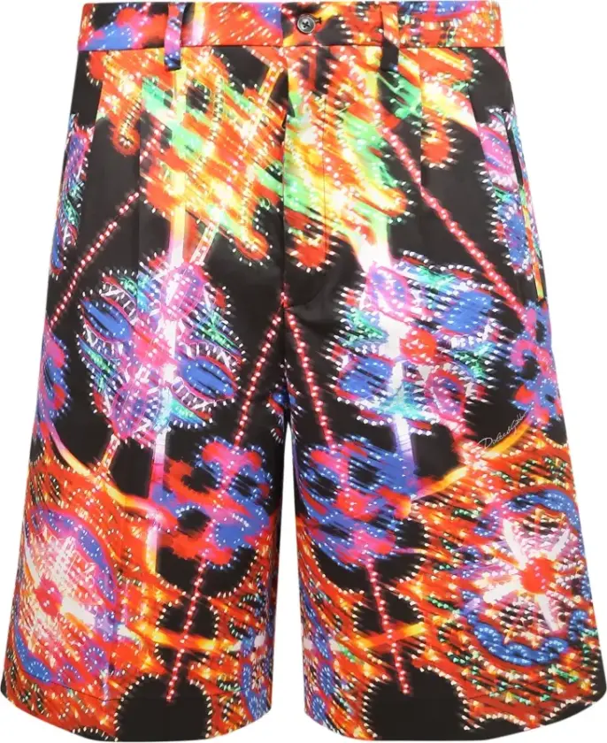 Herre, Shorts, Flerfarget, S
