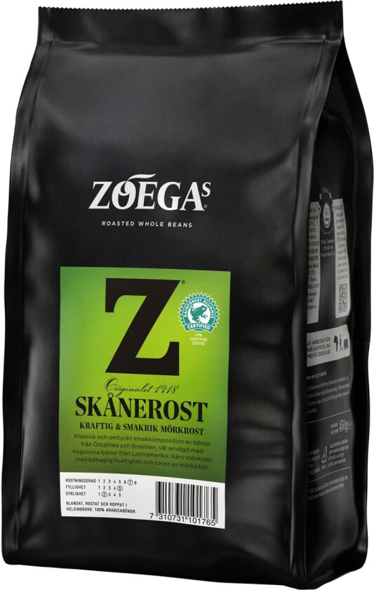Zoegas Skånerost kaffebønner 12359146