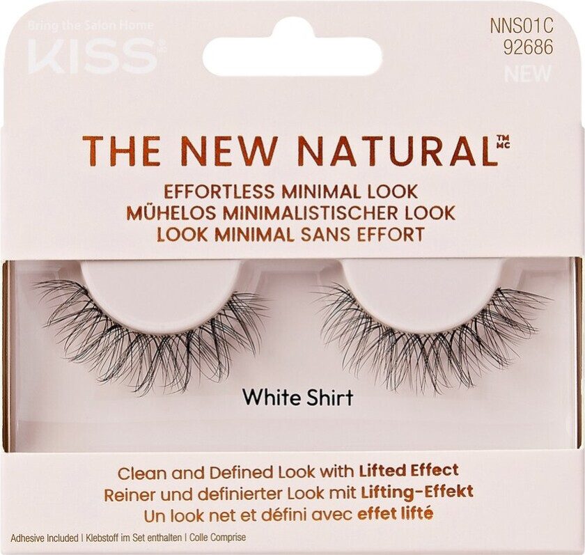 The New Natural Single 01 White Shirt