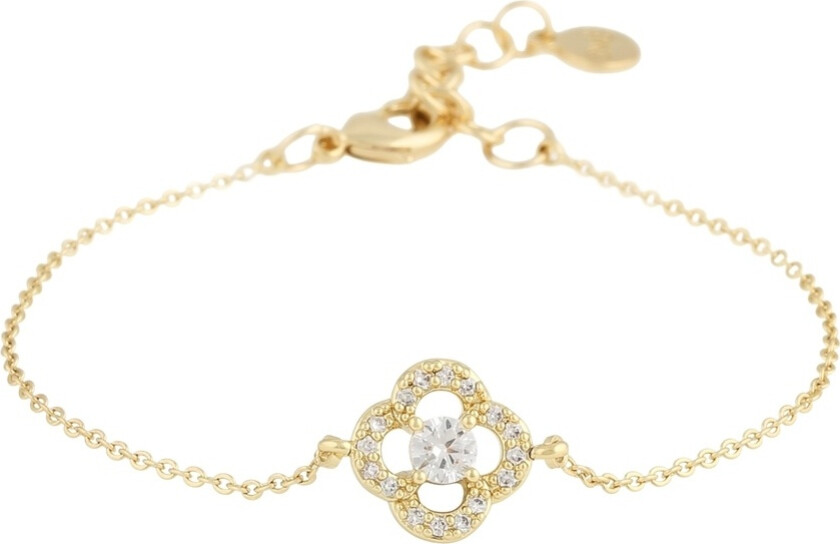 Sally Chain Bracelet Gold Clear Onesize
