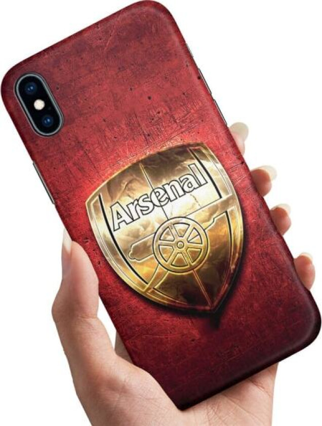 iPhone X/XS - Deksel/Mobildeksel Arsenal