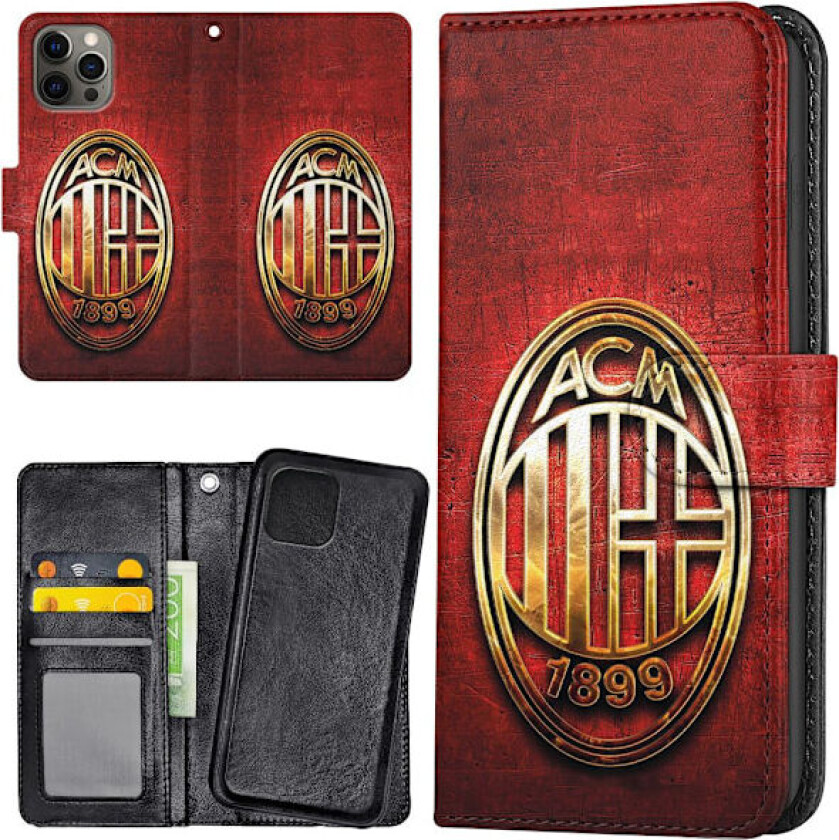 iPhone 16 Pro - Lommebok Deksel A.C Milan
