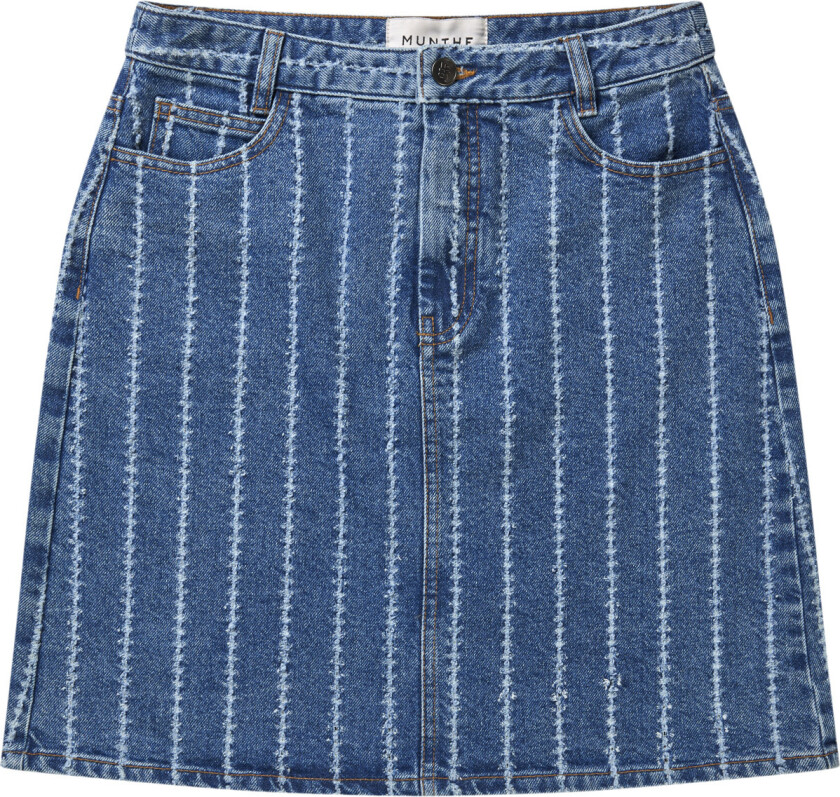Frumah Organic Cotton Jeans Skirt Str 36 - Skjørt Denim