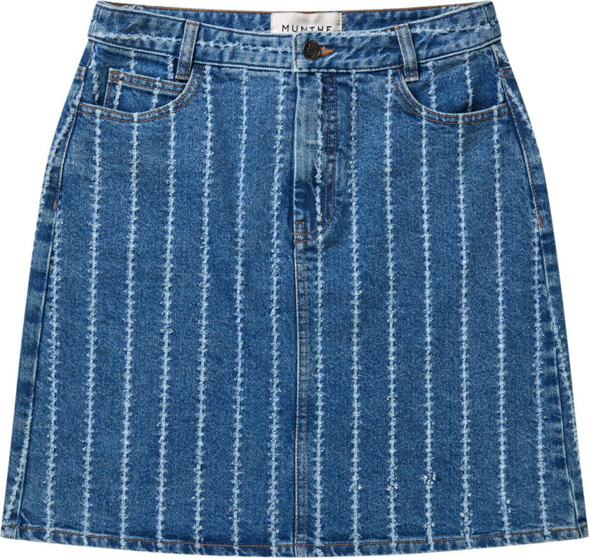 Frumah Organic Cotton Jeans Skirt Str 38 - Skjørt Denim