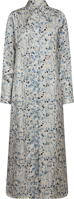 Leoner Printed Shirt Dress