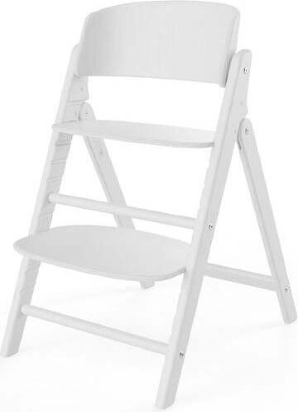 Click & Fold Matstol, All White - Sammenleggbare barnestoler - Bøk