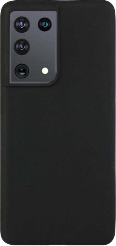 Samsung Galaxy S21 Ultra Silikon Deksel - Svart