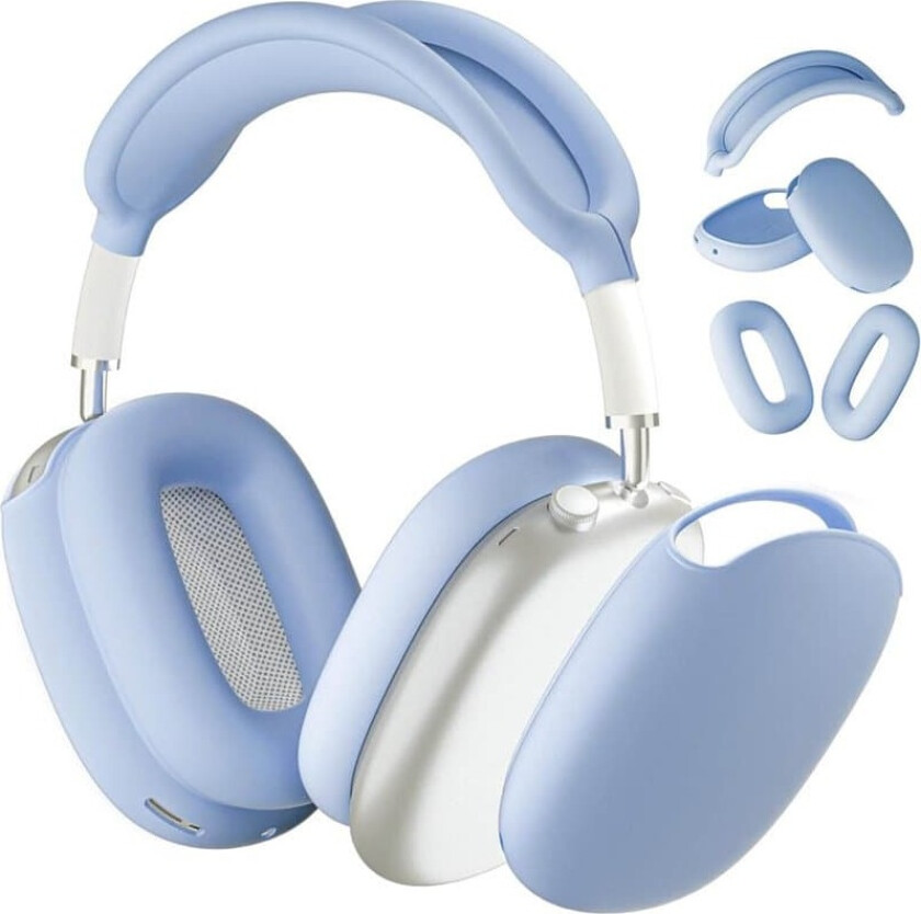 Silikondeksel til Apple AirPods Max hodetelefoner - Light Blue