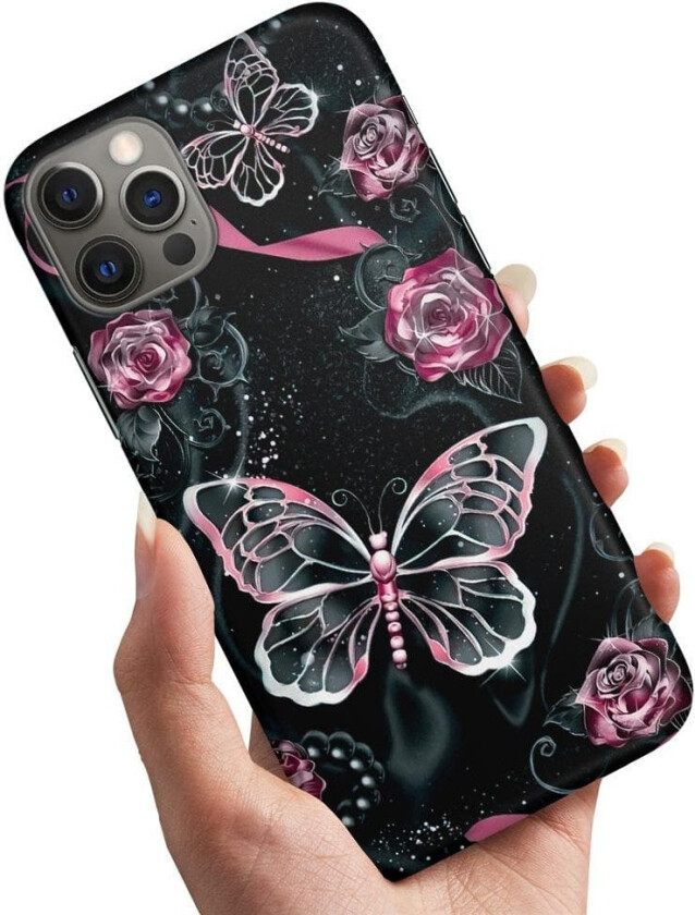 iPhone 13 Pro - Deksel/Mobildeksel Sommerfugler