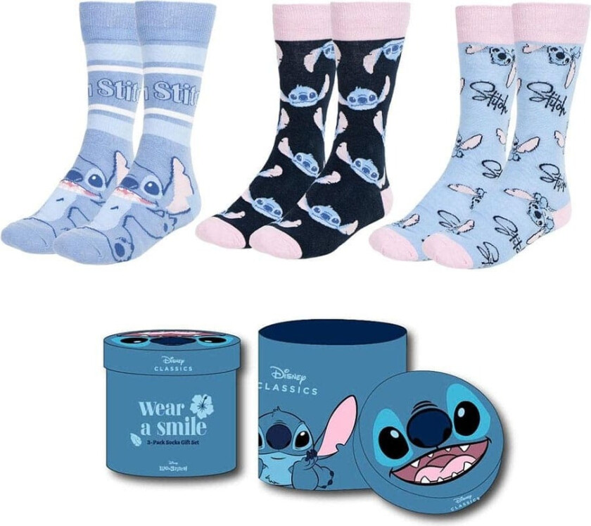Lilo & Stitch Socks 3-Pack 36-43
