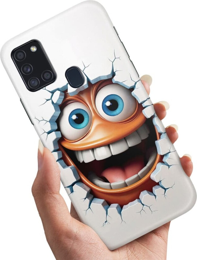 Samsung Galaxy A21s - Deksel/Mobildeksel Emoji