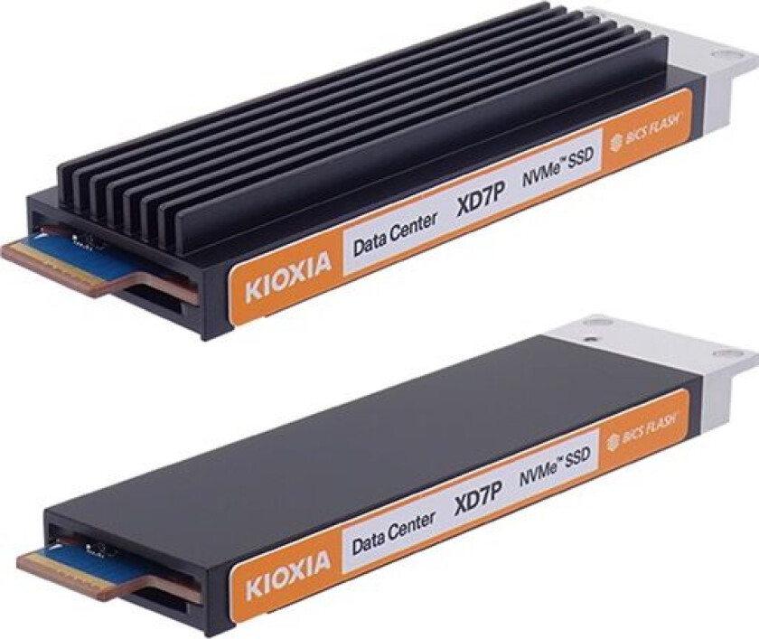 Kioxia Xd7p Series - Ssd - Kryptert - 7680 Gb - Intern - E1.S 9.5Mm - Pci Express 5.0 (Nvme) - Self-Encrypting Drive (Sed)
