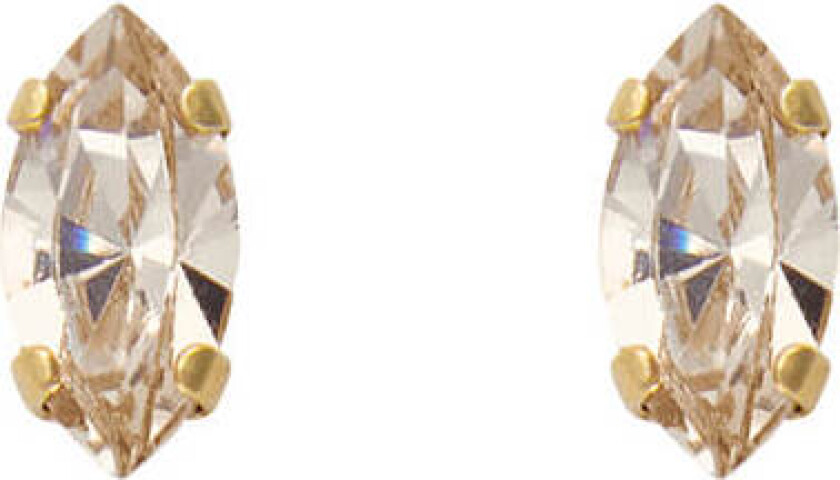 Petite Navette øredobber light silk