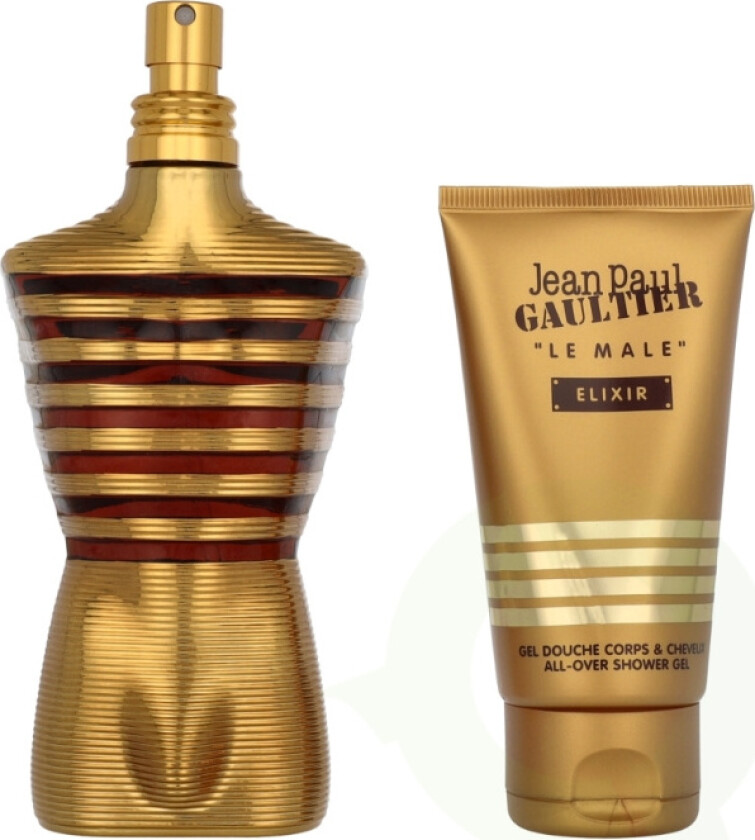 Le Male Elixir Giftset 200 ml Edp Spray 125ml/Shower Gel 75ml