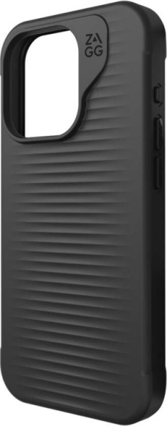 Zagg Luxe - Baksidedeksel For Mobiltelefon - Magsafe-Samsvar - Svart (Snap) - For Apple Iphone 15 Pro