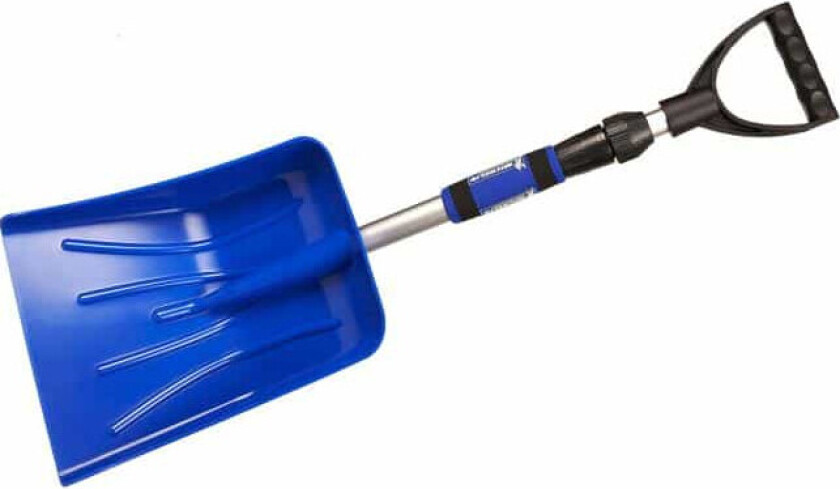 Bilde av IMPEX 009494 spade Snøskuffe Aluminium, Plast Sort, Blå, Sølv