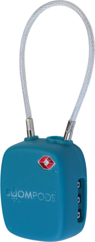 Lock TSA Bag Tracker med kodelås - blå