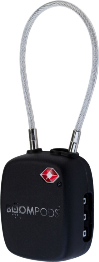 Lock TSA Bag Tracker med kodelås - Svart